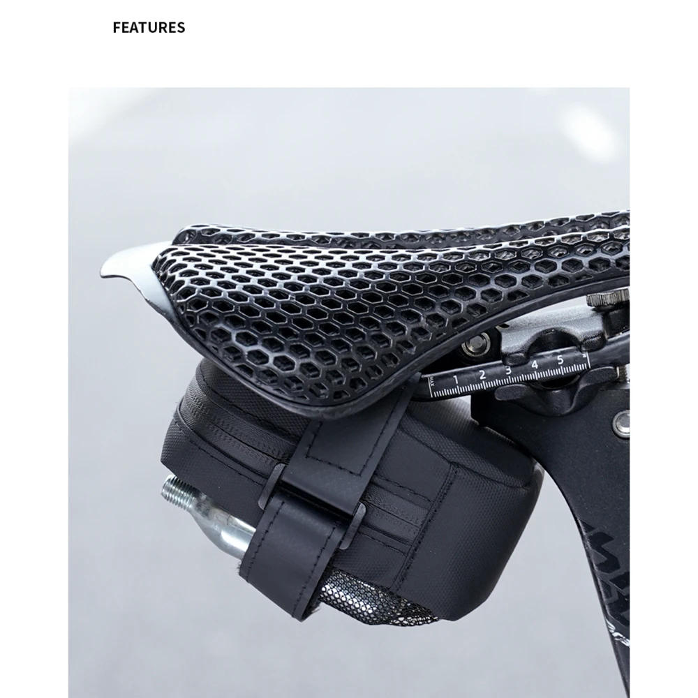 Description Picture 4 of itemSmall Bicycle Saddle Bag Portable Mini Mountain Bike Seat Bags Cycling Rear Bags Ultralight Road Bike Tail Bag Bike Accessories