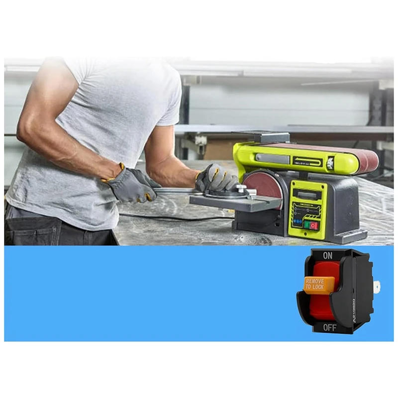 Description Picture 4 of itemSW7A Table Saw On-Off Toggle Switch Replacemen For 489105-00 1343759 400060680002 Drill Press