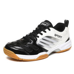 Men Badminton Shoes Table Tennis Shoes Volleyball Shoes Sport Sneakers Anti Skid Plus Big Size 47 48 49