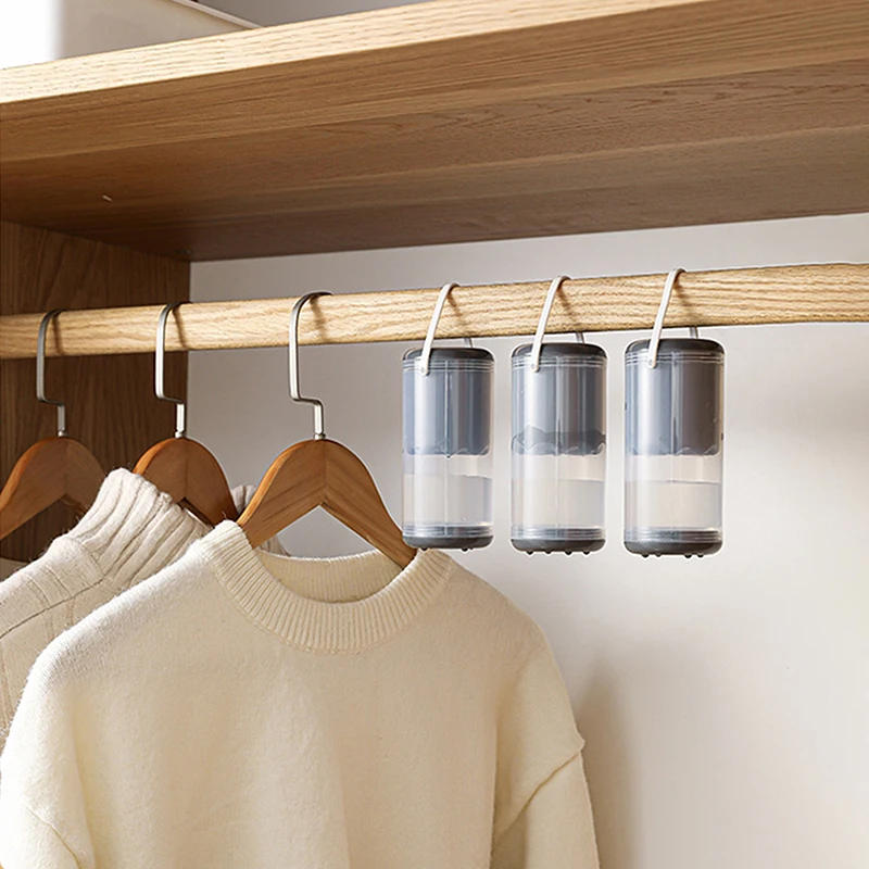 Description Picture 3 of item1PC Household Dehumidification Box Moisture Absorber Desiccant Wardrobe Closet Hanging Humidity Water Dehumidifier