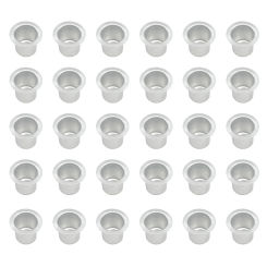 30/50pcs Candle Holder Simple Metal Candle Insert For Taper Candles Decorative Candles Holder Mini Decor Candlestick Accessories