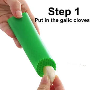 Description Picture 5 of itemGarlic Peeler Skin Remover Roller Keeper,Easy Quick to Peeled Garlic Cloves with Silicone Tube Roller Garlic Peeling