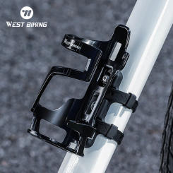WEST BIKING Bicycle Water Bottle Holder Silicone Non-slip Straps Set MTB Road Bike Bottle Stand With Adaptor Cycling Accessories