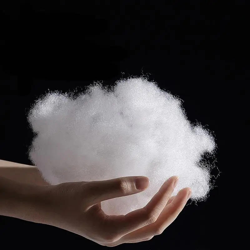 Description Picture 2 of itemFilling Cotton Stuffed Cotton Toys Premium Polyester Fiber Stuffing High Elastic Filler DIY Handmade Pillow Filling Material