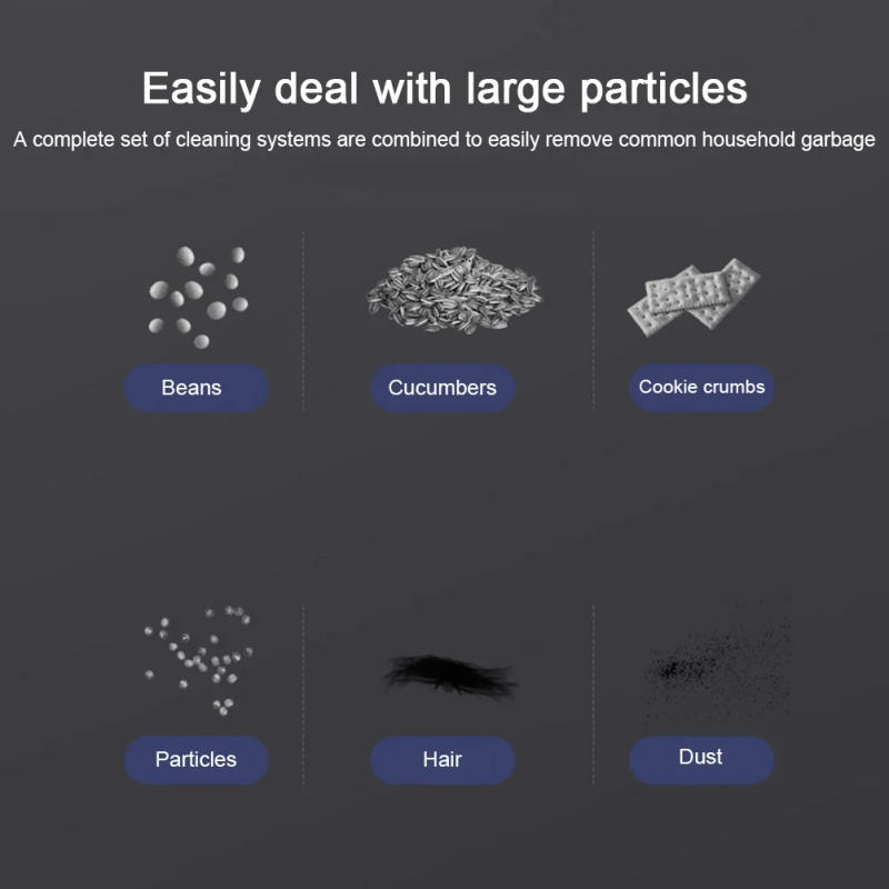 Description Picture 2 of item2023 NEW Super Quiet Wireless Vacuum Cleaner Robot 3 In 1 Sweeping Mopping Household Cleaning Robot Floor Carpet Sweeper Home