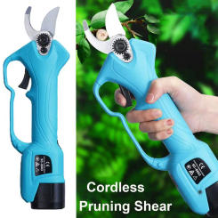 16.8V Cordless Pruner Electric Tree Branches Rechargeable Pruning Shear Efficient Electric Scissors Battery Powered Garden Tools