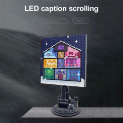 LED Display On Car Rear Window Mobile Phone APP Control Full Color Led Expression Screen Panel Advertising Display Module