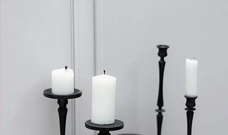Description Picture 5 of item1:6 Scale Miniature Candlesticks Mini Candelabra Dollhouse Candles Furniture Toy Pretend Play Doll House Decoration Accessories