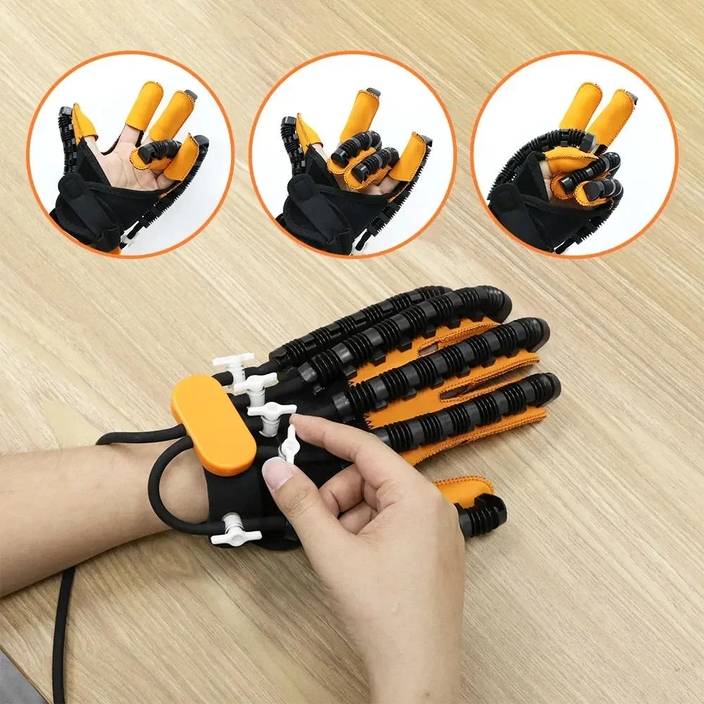 Description Picture 5 of itemHand Rehabilitation Robot Gloves Hemiplegia Finger Physiotherapy Glove Stroke Recovery Equipment Cerebral Infarction Training