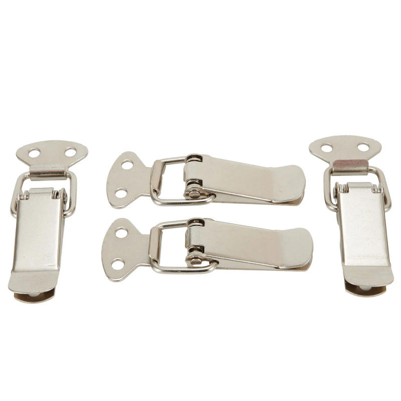 Description Picture 6 of item4pc Toggle Latch Catch Stainless Steel Duckbill Spring Buckle Toolbox Lock Cabinet Boxes Handle Toggle Lock Clamp Hasp