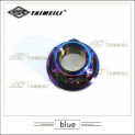 1pcs/5pcs Titanium alloy fancy nut M10p1.0 is suitable for fixing nuts on the rear chain disc of Ducati motorcycles