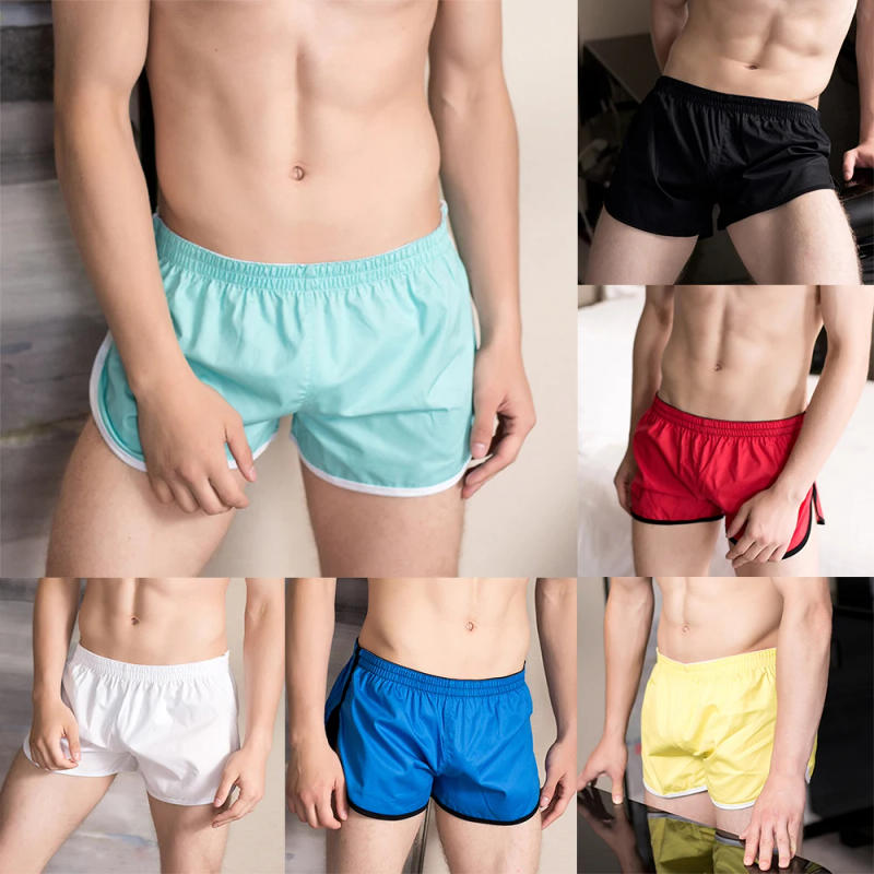 Description Picture 2 of item2022 Fashion High Quality Mens Briefs Shorts Fitness GYM Moisture Wicking Plus Size Quick Dry Short Pants Sports