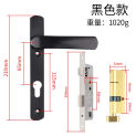 Bathroom Door Lock, Aluminum Alloy Door Lock, Bathroom Door Handle, Aluminum Alloy  Handle, 85+30 Lock Body Set Accessories