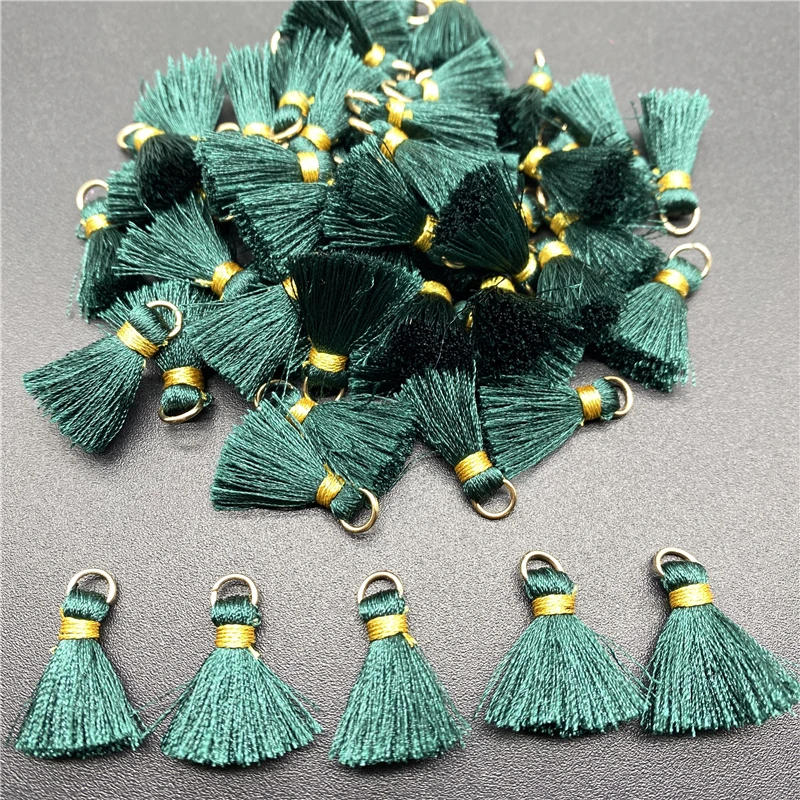 Description Picture 5 of item10pcs Polyester Trim Fringe Tassel Sewing Curtains Accessories DIY Keychain Cellphone Straps Pendant Tassels For jewelry Making