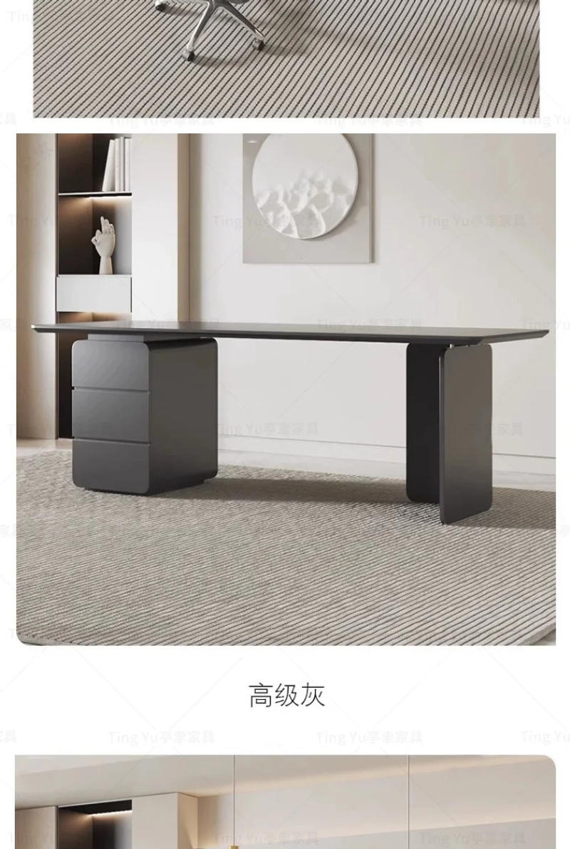 Description Picture 5 of itemMonitor Stands Computer Desks Corner Cheap Drawers Gaming Monitor Computer Desks Reception Scrivania Ad Angolo Home Furniture