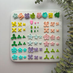 3Pcs/Set Mini Size Flower Petal Leaf Polymer Clay Cutters Cutting Molds For DIY Plants Decoration Earrings Jewelry Making
