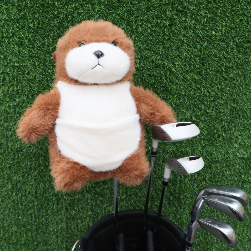 Description Picture 4 of itemNovelty Plush Animal Golf Headcovers for Driver #1#460CC Fairway #3#5 Club,Protective Accessories for Enthusiasts New Style