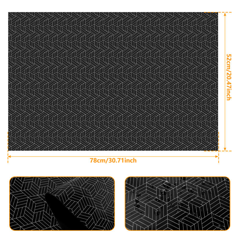 Description Picture 5 of itemStove Top Protection Pad Anti-fouling and Anti-oil Pad Induction Cooker Cover Induction Cooktop Protector Mat Kitchen Accessorie
