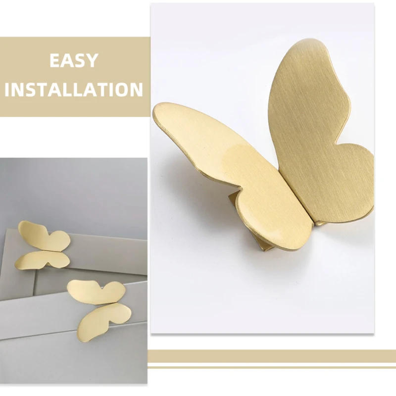 Description Picture 6 of itemCabinet Door Handle Door Handles for Dresser Cupboard Handles Drawers Pulls Butterfly