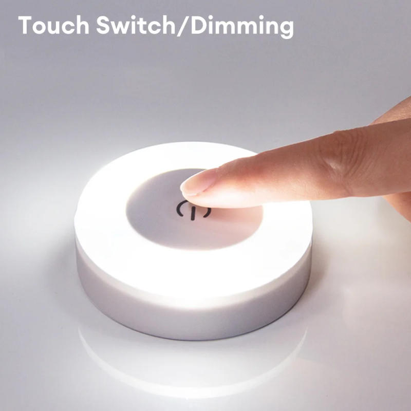 Description Picture 4 of itemLED Touch Sensor Night Light Rechargeable Under Cabinet Light Dimmable Bedside Light Magnetic Wall Lamp Corridor Stairs Light