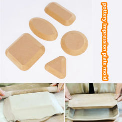 Pottery Tools Printing Blank Density Board Clay Rapid Prototyping Geometric Mold Reusable DIY Clay Model Modeling Creation
