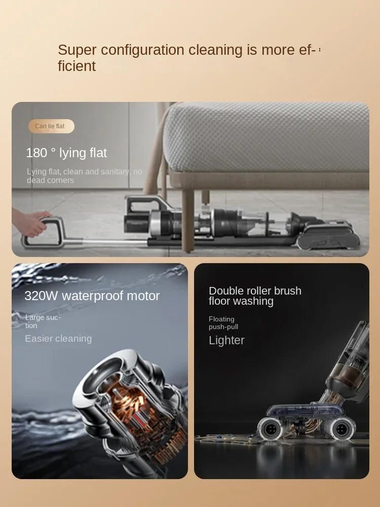 Description Picture 4 of itemLake Sirius S7 3-in-1 Household Appliances Mite Removal Dust Cleaning Machine Wash Suction Sweep Mop Integrated Machine