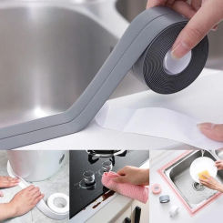 3.2M Waterproof Wall Sticker Self Adhesive PVC Sealant Tapes Sink Stove Crack Strips For Kitchen Bathroom Corner Sealant Tape