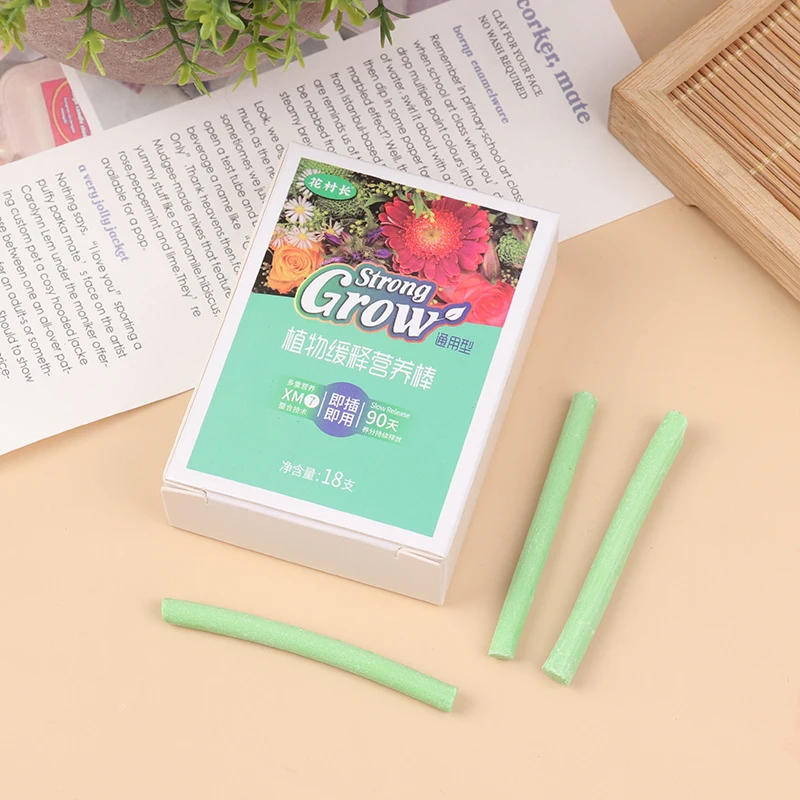 Description Picture 2 of item18pcs Plant Food Fertilizer Sticks Universal Plant Fertilizer Sticks For Houseplants Potted Plants Nutrition Bar Various Crops