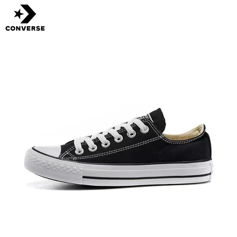 Description Picture 4 of itemConverse Chuck Taylor All Star Men and Women Skateboarding Shoes Low-top Outdoor Vintage Sneaker White Black