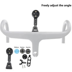 Bicycle Computer Mount Handlebar Odometer Mount For-Wahoo ForBryton For-Garmin For-Madone SLR Bike Computer Holder Bracket