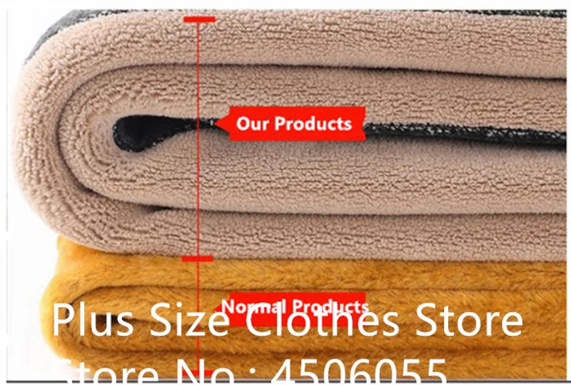 Description Picture 3 of itemTall Men Winter Long Johns Thermal Underwear Men's Leggings 116CM High Waist 6XL Plus Size Extra Berber Fleece Underpants