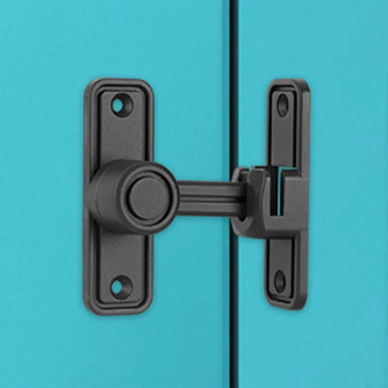 Description Picture 3 of item1PC Frosted No-punch Door Latch Door Bolt 90 Degree Sliding Door Lock Latch Toilet Bathroom Locks