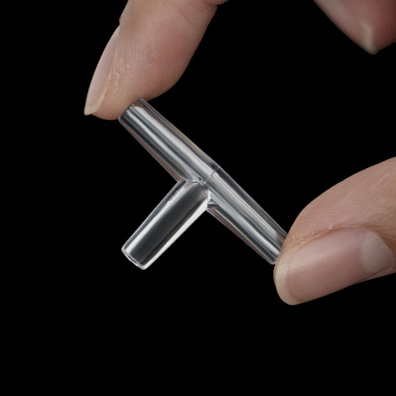 Description Picture 6 of item10Pcs/Lot Aquarium Airline Tubing Connectors Fish Tank Transparent Air Tube Adapters for 4CM Inner Diameter Air Line Hose