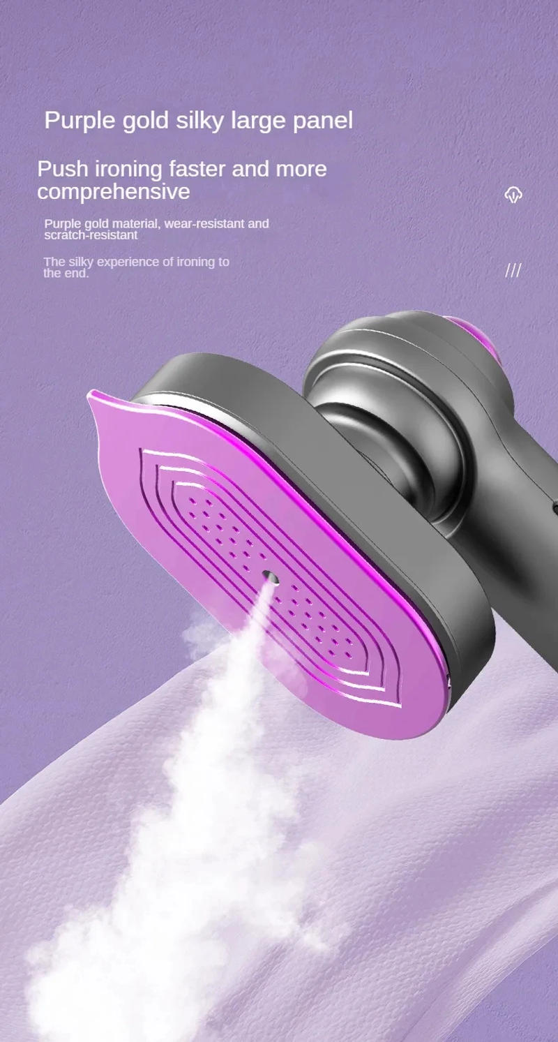 Description Picture 4 of itemPortable Hand Held Hanging Ironing Machine Mini Electric Iron For Home Travel Dry And Wet Ironing Machine Steam Engine Dormitory