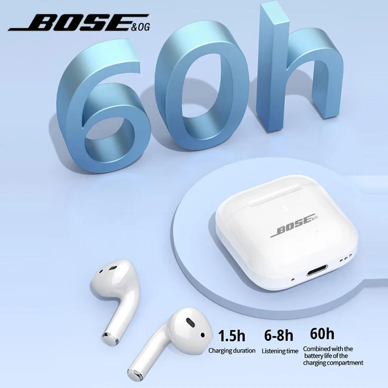Description Picture 2 of itemBOSE&OG Ultra AP05 True Wireless Earphone Buds5 HIFI Stereo Sound Bluetooth5.3 Headphone Sport Game Earbud With Mic Original New