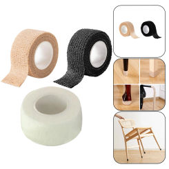 1pc Wrap-Around  Chair Leg Covers Anti-slip Table Leg Protection Furniture Foot Pad Tape Wrapping Shock Absorber Tape Foot Pads