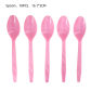 Pink spoon 10pcs