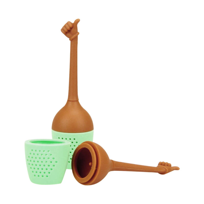 Description Picture 6 of itemTea Infuser Food Grade Silicone Teapot Tray Spice Tea Strainer Herbal Filter Teaware Accessories Kitchen Tools Tea Infuser