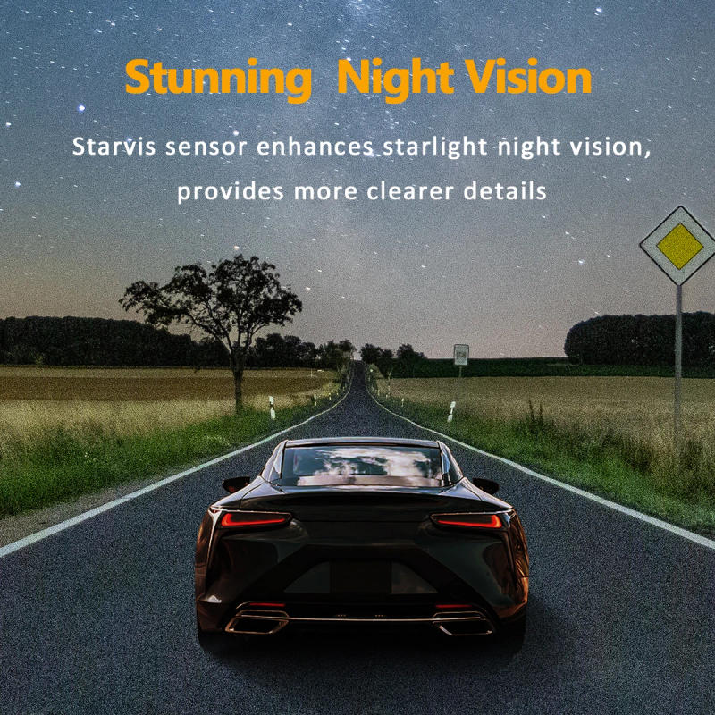 Description Picture 5 of itemCar Black Box 3 Cameras CAR DVR 3-Way 1080P Driving Recorder 3-lens Dash Cam Car Front and inside Video Rear Camera