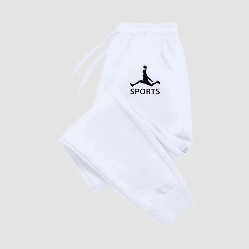 Description Picture 6 of itemAutumn Winter Men's Casual Pants Drawstring Casual Pants Joggers Workout Running Gym Fitness Sports Trousers Streetwear