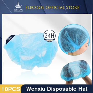 Non Woven Fabric Eyebrow Tattooing Durable Convenient Protective Sterile Convenient Sterile Hat Disposable Hair Net Caps