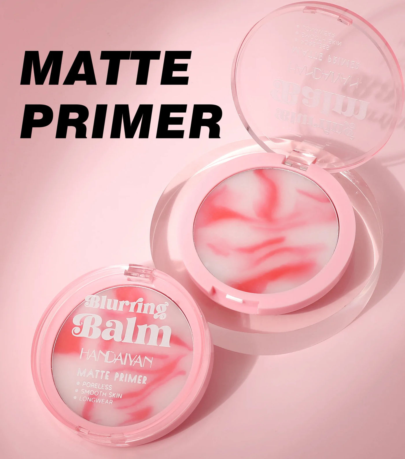 Description Picture 4 of itemHANDAIYAN Matte Concealer Makeup Setting Powder with Puff Light Mist Sense Waterproof Oil Control Without Taking Off Makeup