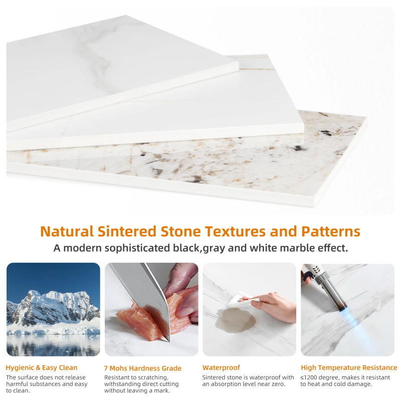 Description Picture 3 of item100CM Slim Narrow Hallway Console Table Scratch-proof Marble Long Bar Table Gold Legs Industrial Stand 2 Color