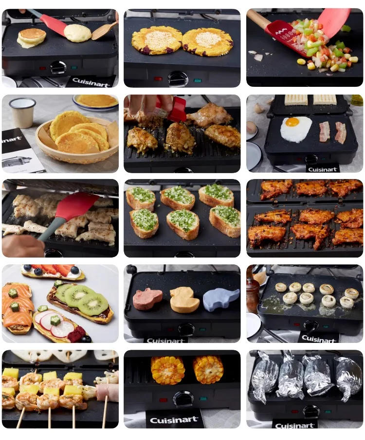 Description Picture 5 of item220V Cuisinart GRIL Steak Machine Electric Non Smoke Indoor BBQ Removable Grill for Cooking C