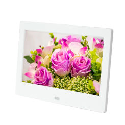 7inch HD LED Digital Photo Frame Clock Calendar Video Player Support USB/MMC/SD/MS Card 800*480 Desktop Electronic Album Gift