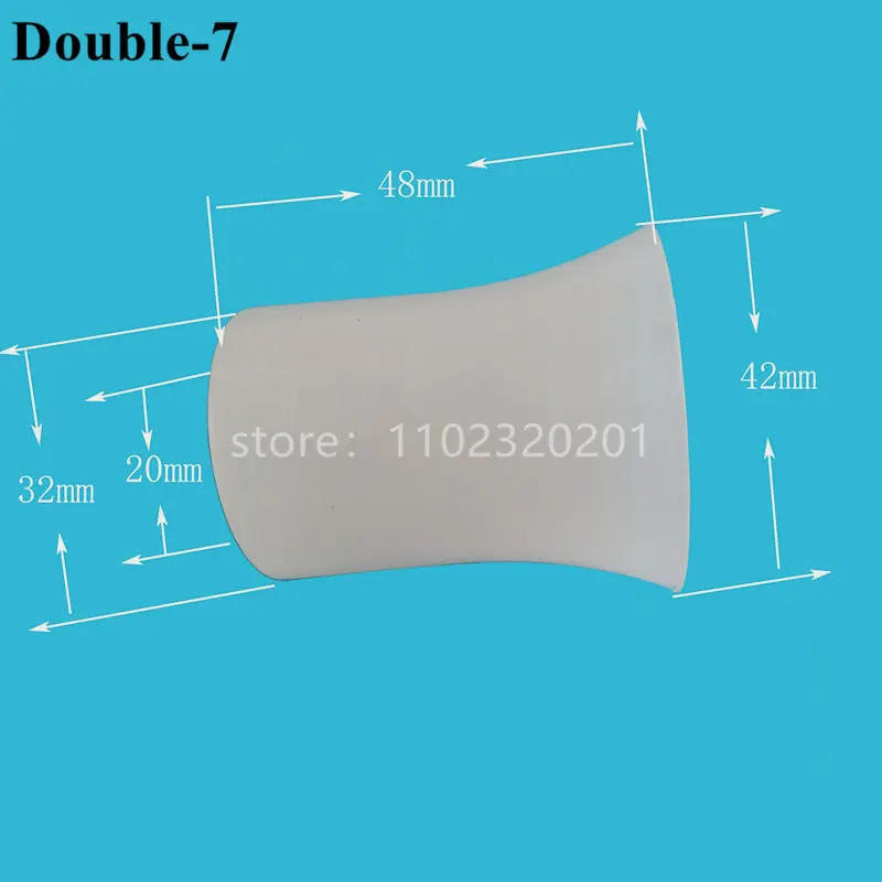 Description Picture 3 of item4 PCS Trumpet-shaped Silicone Sealing Rings Strip Rubber Sleeve Accessory For Stirring Shaft Ice Cream Maker Parts