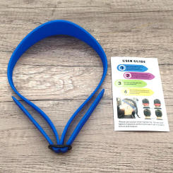 Haircuts Shaving Template Silicone Washable Shaving Template Non-Slip Easy Clean Adjustable Lightweight for Salon Family