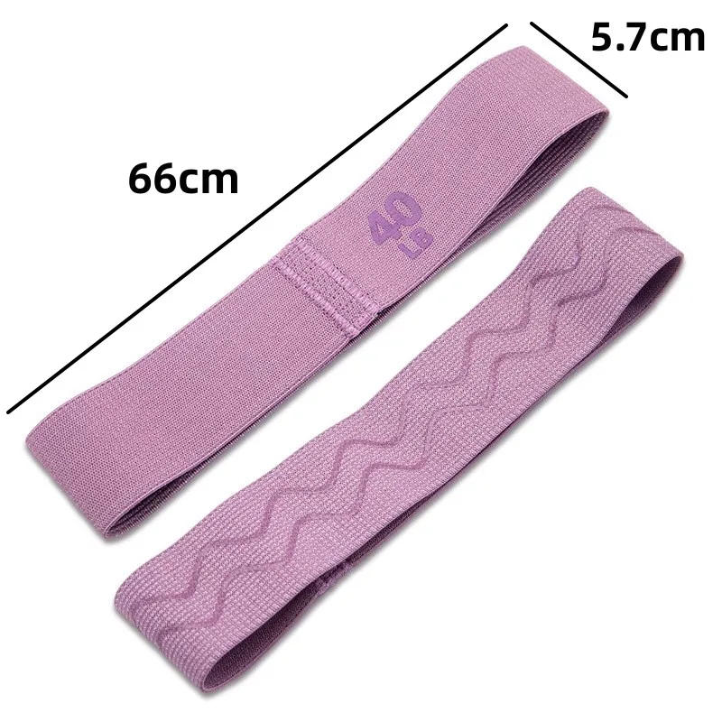 Description Picture 3 of itemFabric Elastic Bands Fitness Resistance Bands Yoga Pilates Hip Circle Expander Bands Gym Training Loops Yoga Workout Equipment