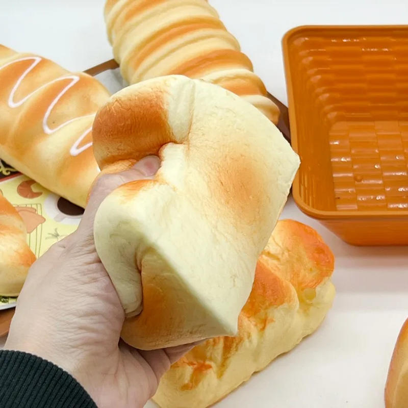 Description Picture 4 of itemArtificial Food Simulation Fake Cake Bread Model French Baguette Toast Croissant Table Home Decor Photography Props Kitchen Toy