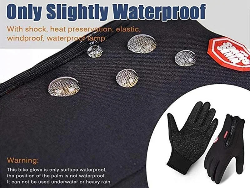 Description Picture 6 of itemTouchscreen Fleece Warm Gloves Outdoor Cycling Driving Waterproof Cold Gloves Windproof Non Slip Women Men Winter Ski Gloves